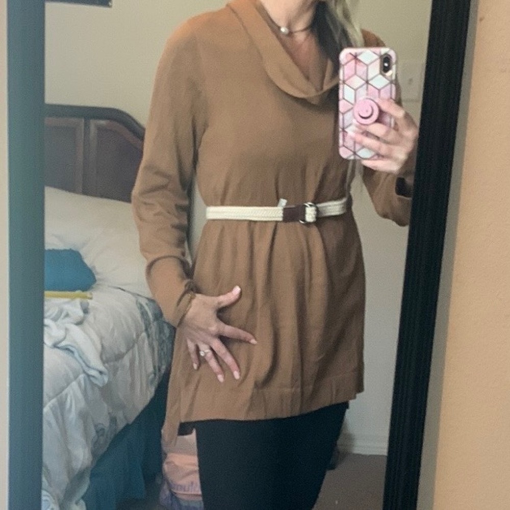 J.Jill Like New Cowl Neck Top Size M
